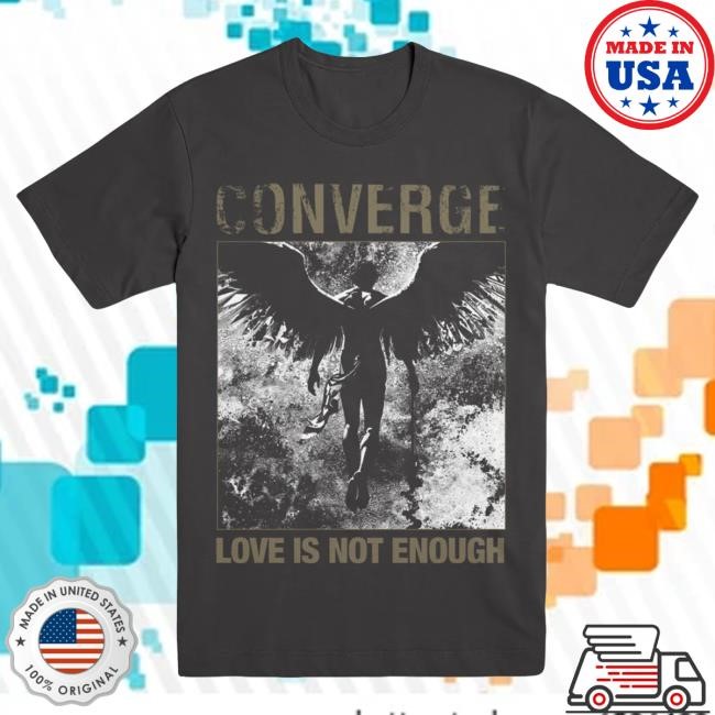 Converge "Love Is Not Enough - Pepper" Tshirt Evil Greed Merch Store Official