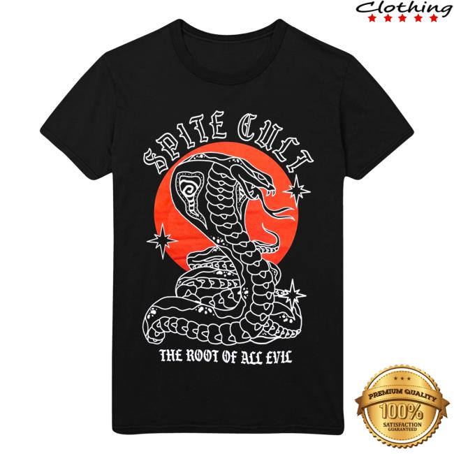 Spite Cult Merch Root Of All Evil Tee