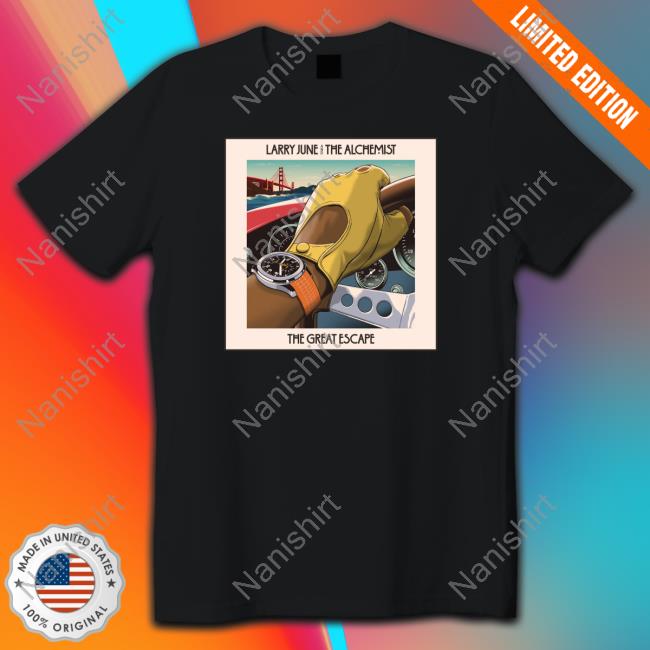 Larry June Merch The Great Escape Crewneck Sweatshirt Larry June & The Alchemist