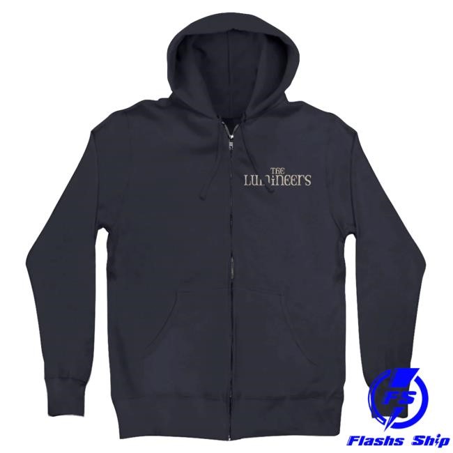 The Lumineers Winged Logo Zip Up Hoodie 2024 - The Lumineers Merch Shop