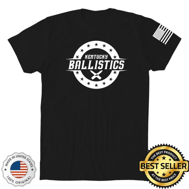 Official Kentucky Ballistics Merch Bunker Branding Kentucky Ballistics KB Logo Shirt Black BunkerBranding KentuckyBallistics