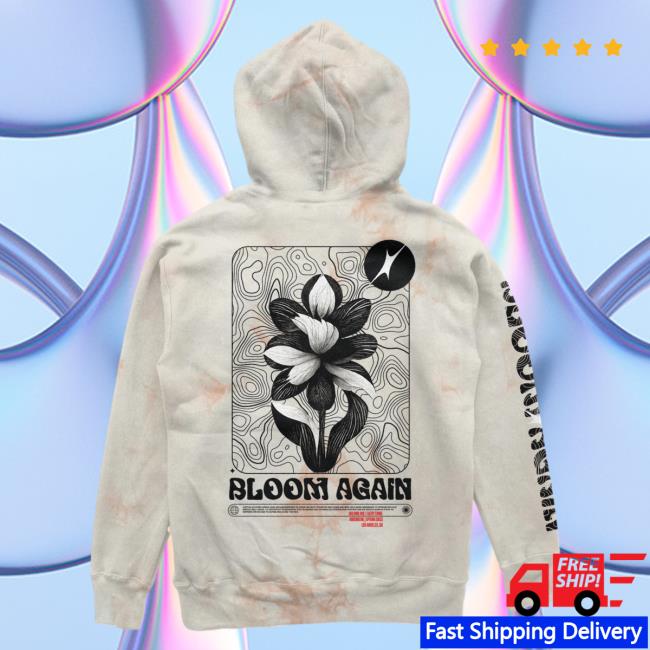 Official Dream Clothing Bloom Again Honey Tie Dye Sweatshirt Dreamclothinghq Tie-Dye