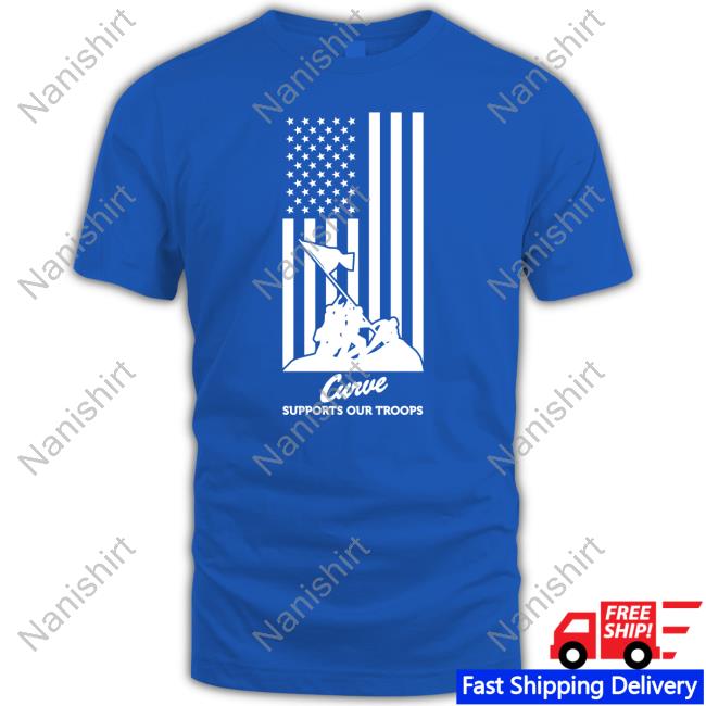 Official Altoona Curve Supports Our Troops Tee Shirt