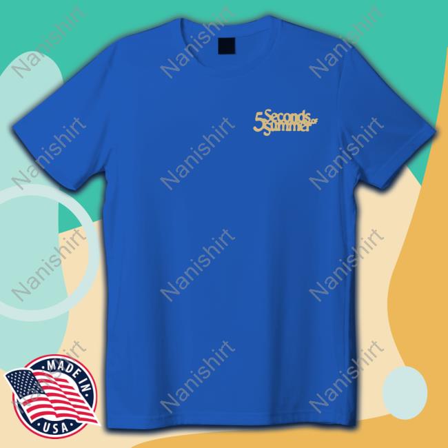 Official 5 Seconds Of Summer Merch Albert Hall Crewneck