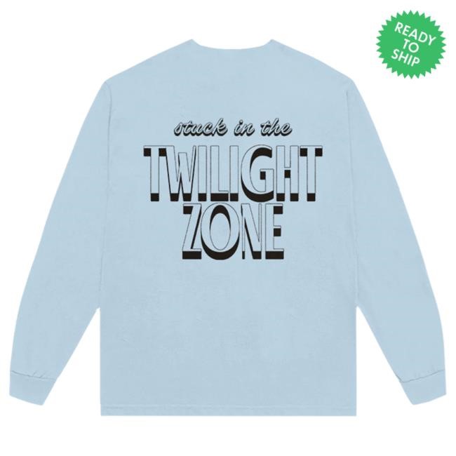 Ariana Grande Twilight Zone Clock L/S Tee