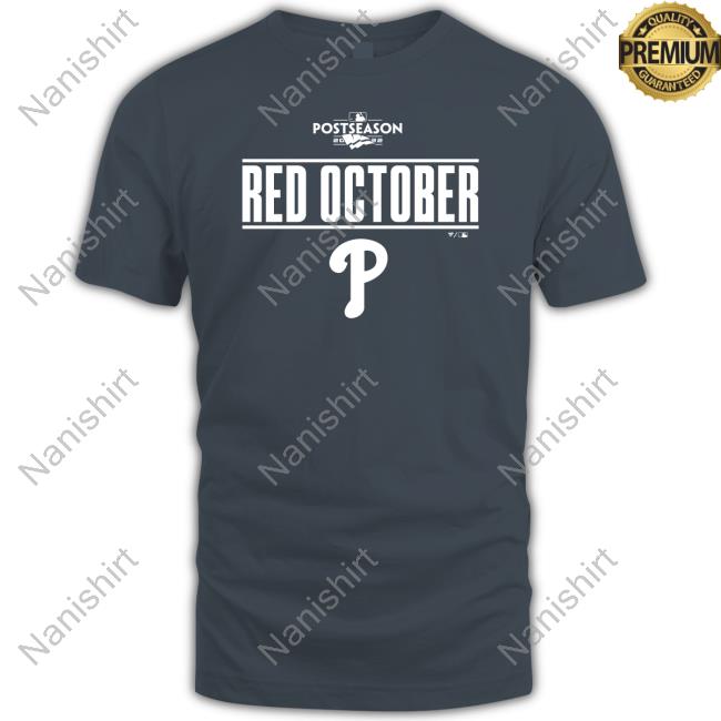 Red October Phillies Long Sleeve Tee