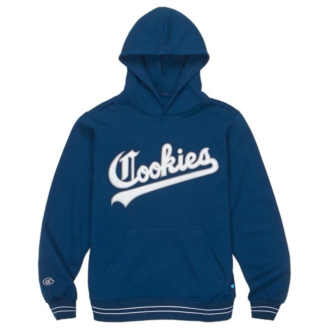 Official Cookies Merch Store Cookies Spring 2 Ivy League Hoodies Navy Apparel Clothing Shop Cookiessf