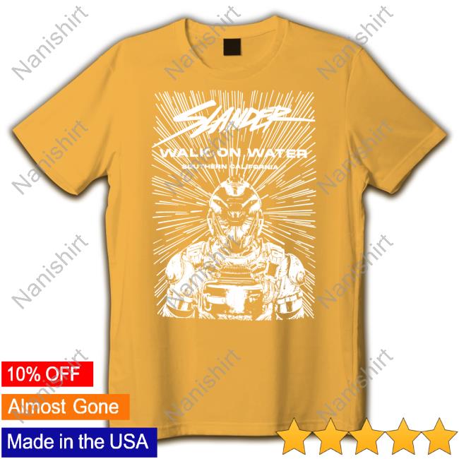 Official Slander Merch Walk On Water Southern California Tee