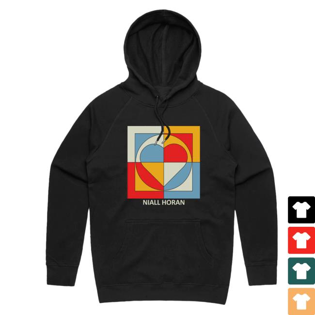 Official Niall Horan Merch Niall Heart Hoodies
