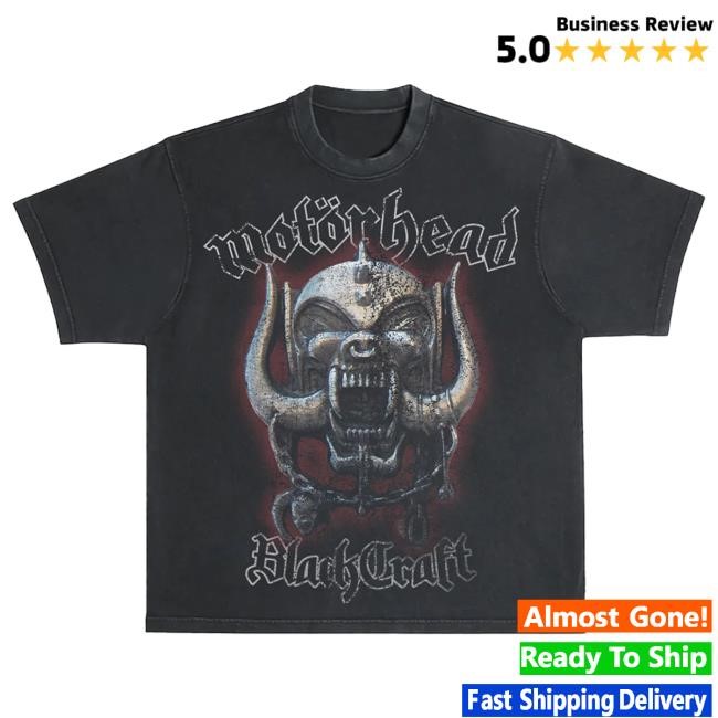 Official Blackcraft Cult Motörhead x Blackcraft Bad Magic Tees