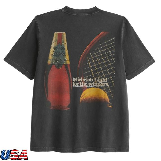Official Abercrombie And Fitch Michelob Ultra Vintage-Inspired Graphic Shirt