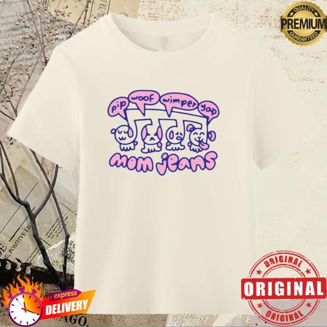 Official Mom Jeans Store MJ California 25 Tour Music Puppy Crop Tee