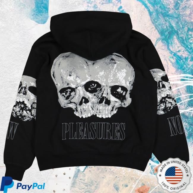 Overkill Shop Pleasures Double Skull LS Hoodie