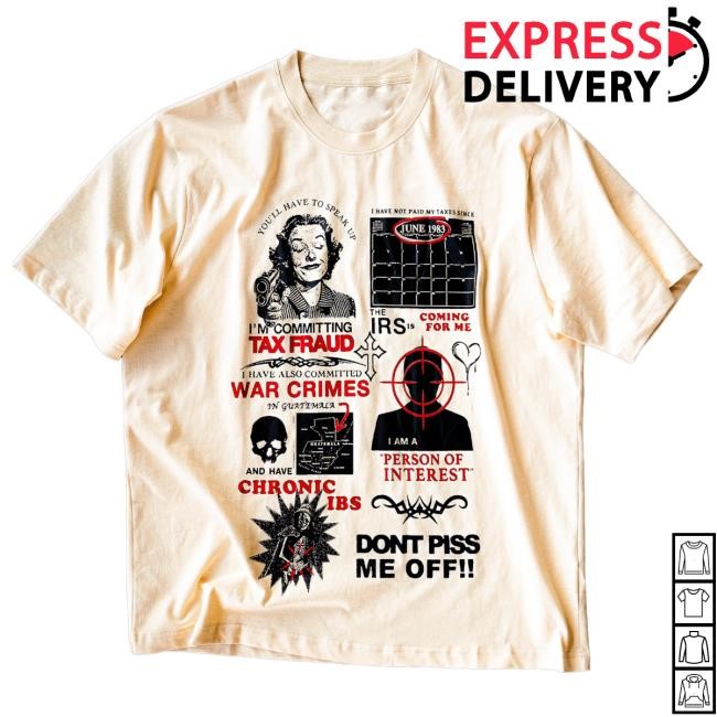 Official Cool Shirtz The Tax Fraud Popover Shirt CoolShirtz