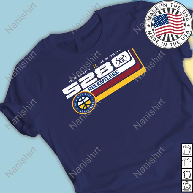 Mile High City Basketball 5280 Relentless Shirt