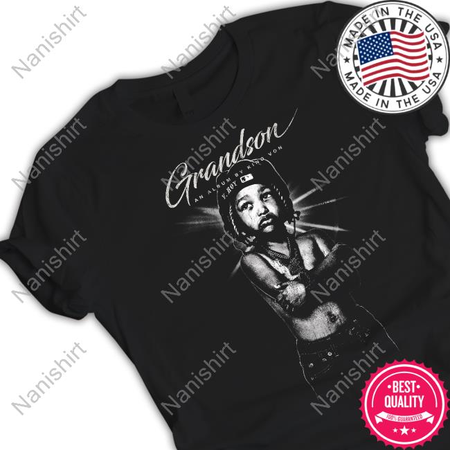 Official King Von Merch Grandson Album Tee