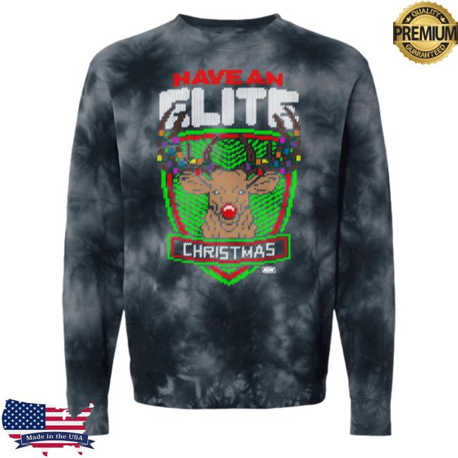 Official Aew Merch Top Rope Tuesday Limited Edition Elite Christmas Tee Shirt
