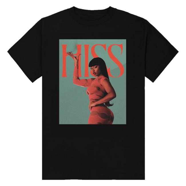 Official Megan Thee Stallion Merch Store Shop Megan Thee Stallion Hiss Shirt 2024