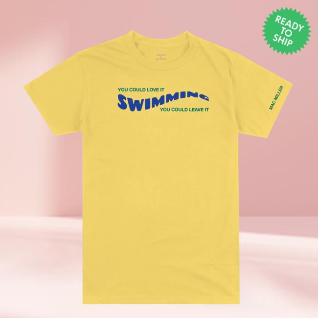 Official Mac Miller Store Love It Or Leave It Hot Shirt
