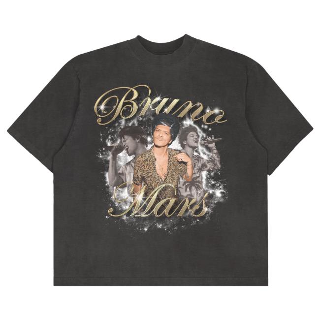 Official Bruno Mars Merch Store Bootleg Top Shirt Bruno Mars Apparel Clothing BrunoMars