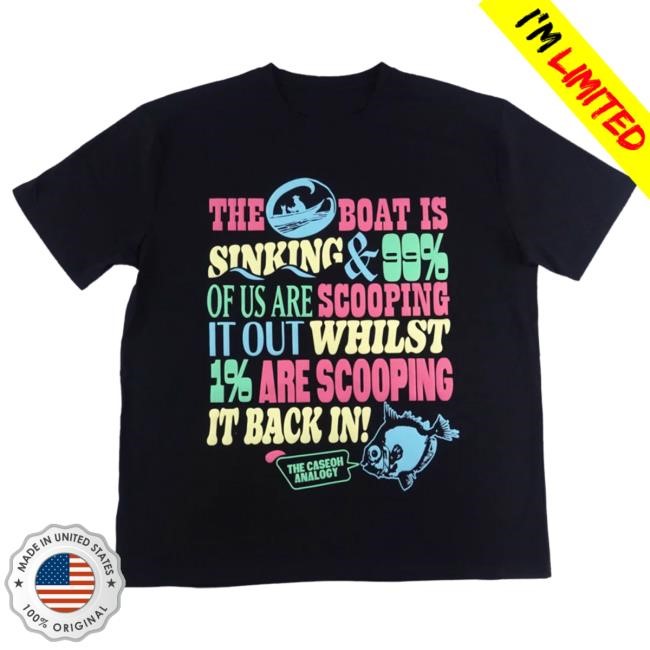 Minimalist CaseOh Game Boat Analogy Tee Graphic Style CaseOh Game Boat Analogy Tee Artwork Street Style