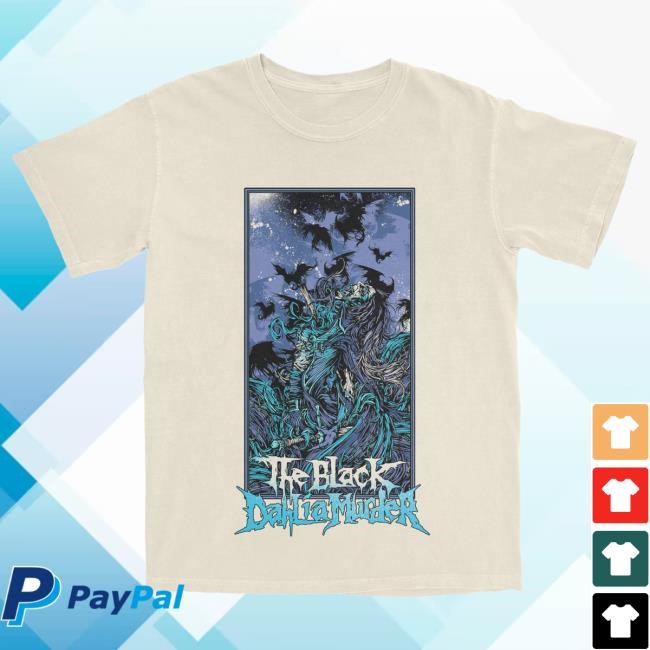 Official Night Shift Merch Store Shop The Black Dahlia Murder - Dracula Hot Shirt Nightshift Merch