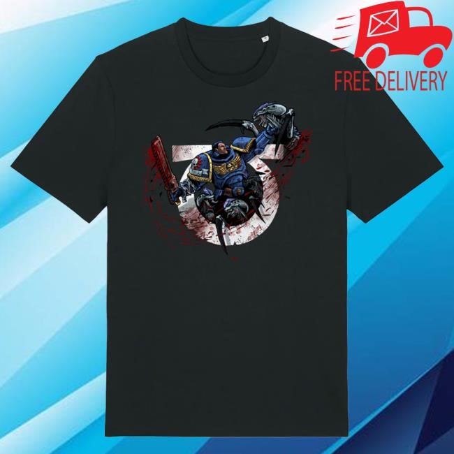 Xenos Menace Warhammer Space Marine 2 Tyranid Hive T Shirt
