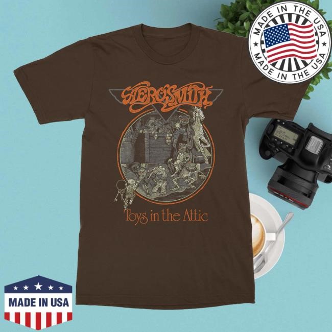 Aerosmith Official Store Toys In The Attic Tee Aerosmith