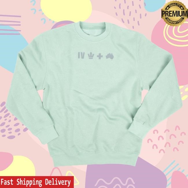 Official For King And Country Merch Store Symbol Sweater - Seafoam