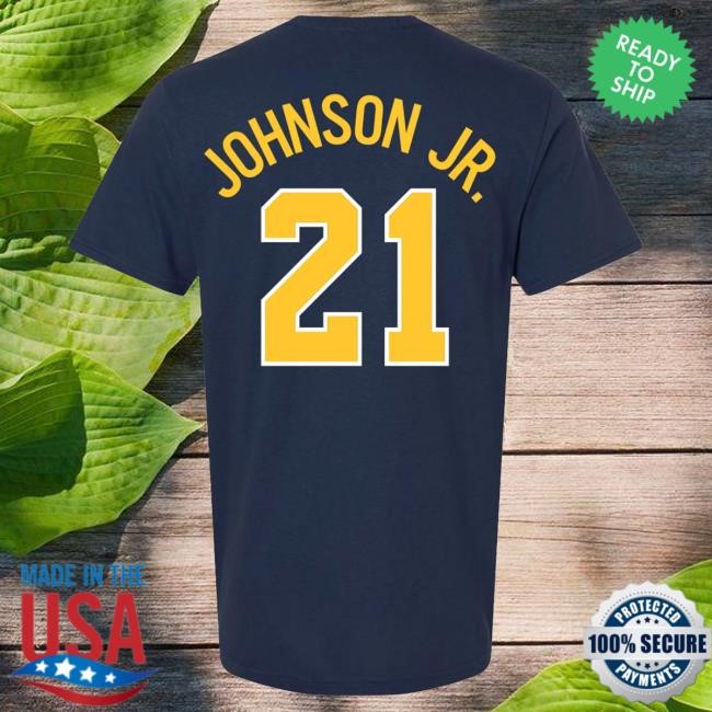 Michigan Wolverines Men's Basketball Student Athlete #21 Morez Johnson Jr. New Shirt | The M Den Official Merch Store Shop