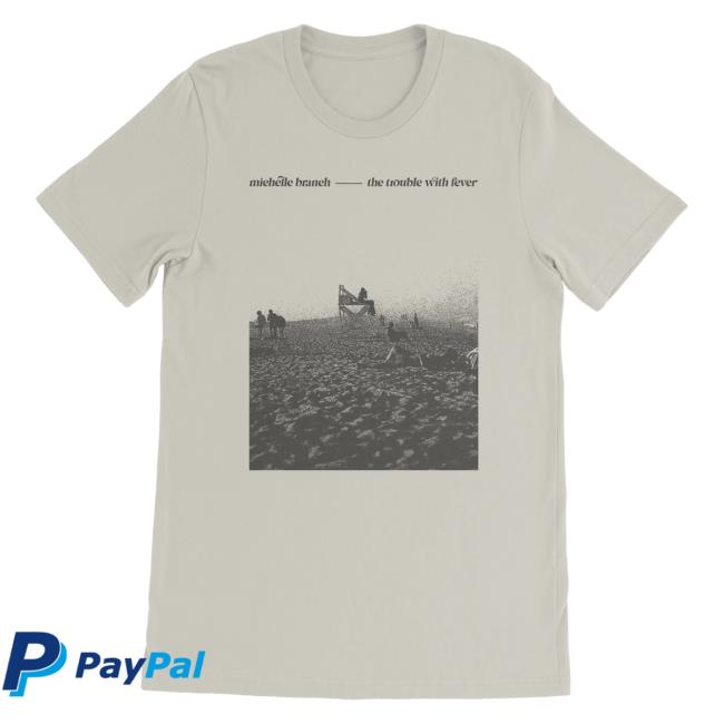 Official Michelle Branch Merch The Trouble With Fever Album Cover Long Sleeve T Shirt