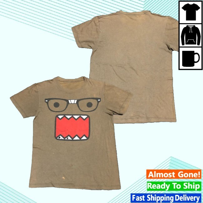 Domo Kun Nerd T Shirt - Yuri Thrift