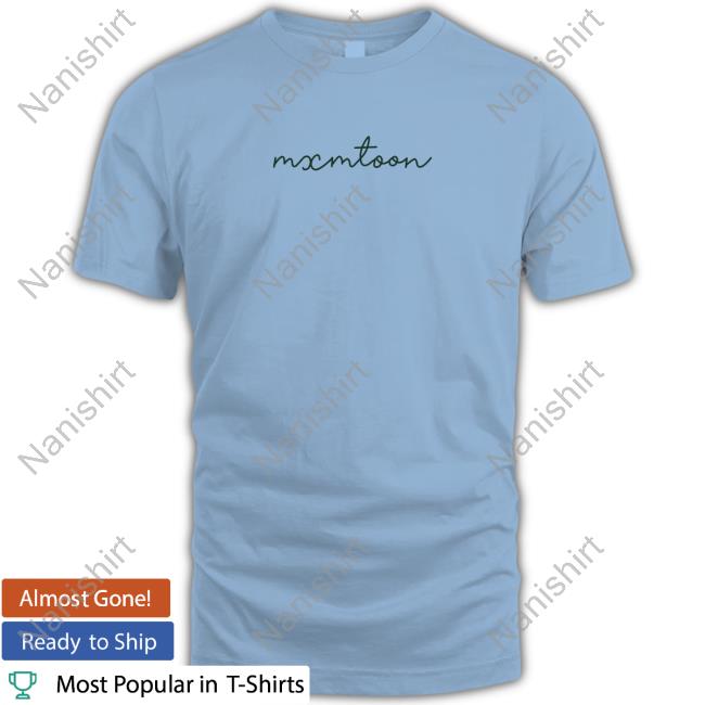 Mxmtoon Cursive Shirts