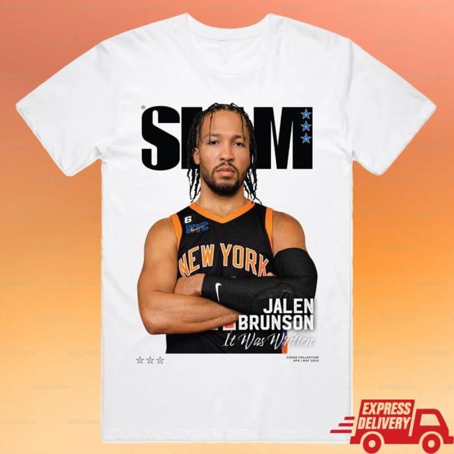 Slam Goods Cover Tee - Jalen Brunson (Slam 243) Shirt