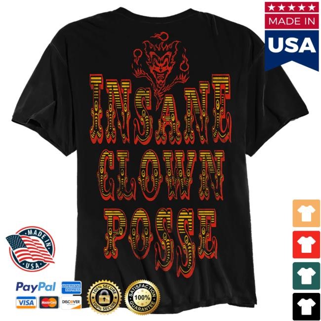 Official Icp Merch Store Insane Clown Posse Jeckel Brothers Sketch Top Shirt