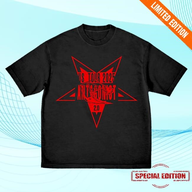 Official Playboi Carti Merch Store Antagonist Tour 2.0 Star Tee