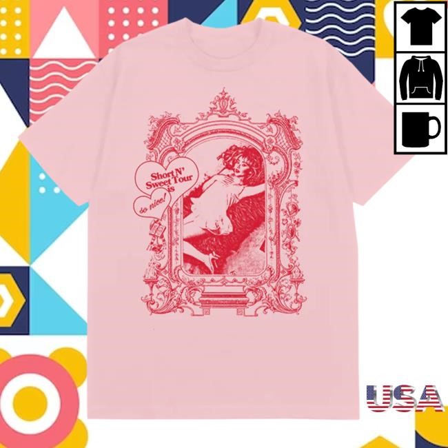 Short n' Sweet Tour Makes You Wanna Fall In Love New T-Shirt - Sabrina Carpenter Official Store