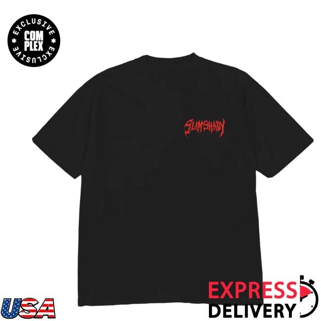 Official Complex Merch Store Shop Eminem Slim Shady Eminem Death Of Shady T-Shirts