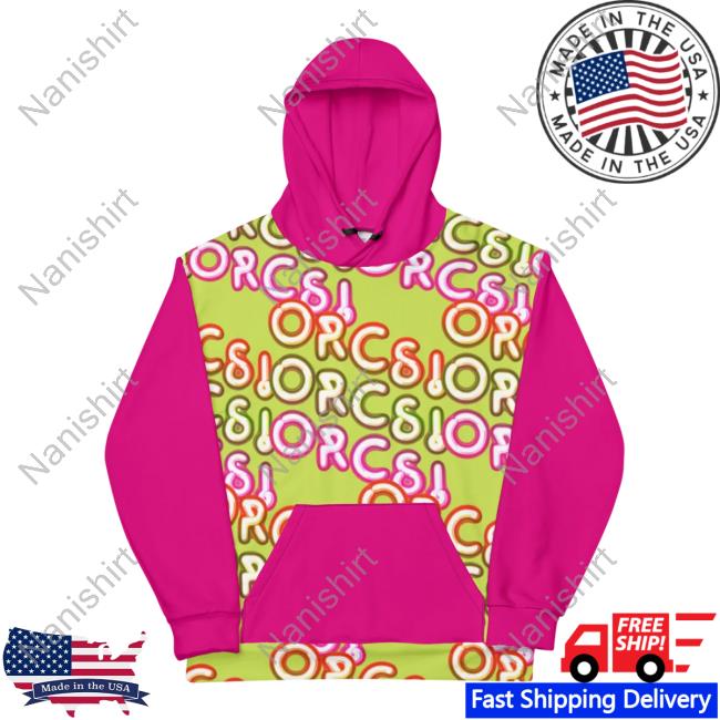 Official Orc Style Orcs Orcs Orcs Neon AOP Hoody 3D All Over Print Orcstyle