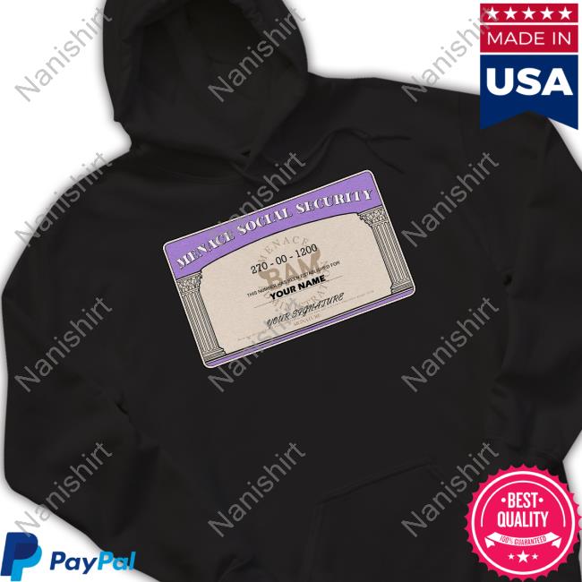 Official Kanel Joseph Merch Customizeable BAM Black Social Security Cap