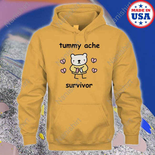 Official Stinky Katie Shop Tummy Ache Survivor Long Sleeve Tee