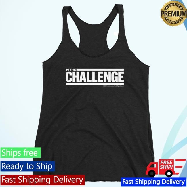 Official Paramount Merch Store The Challenge Logo Women's Racerback Tank Top Tee Paramount Clothing Shop