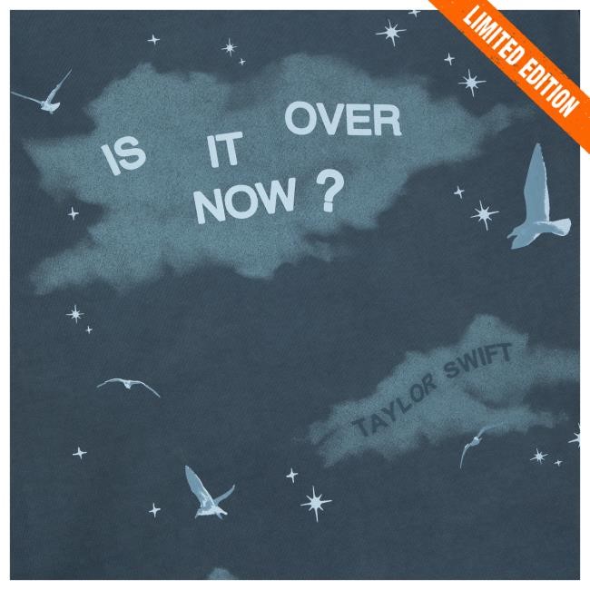Official Taylor Swift Merch Store Shop Taylor Swift 1989 (Taylor's Version) Is It Over Now? Zip Up Hoodies TaylorSwift