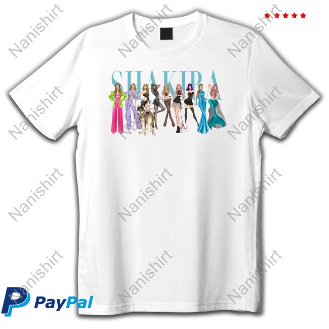 Shakira Iconic Looks Crewneck Sweatshirt