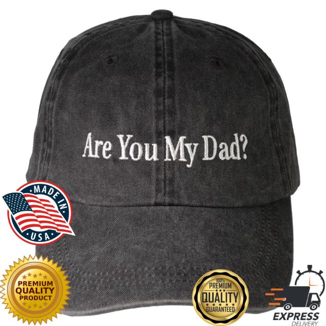 Official Dropout Tv Dropout Merch Store Shop "Are You My Dad?" Snapback Cap Dropouttv