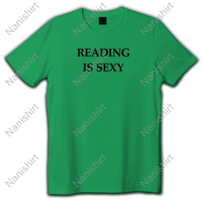Official Reading Is Sexy Tee Shirt