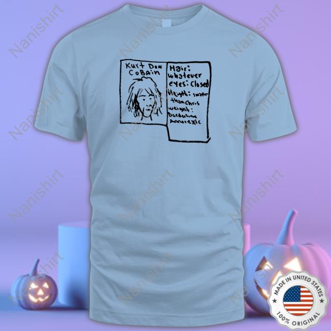 Kurt Cobain Tee Shirt