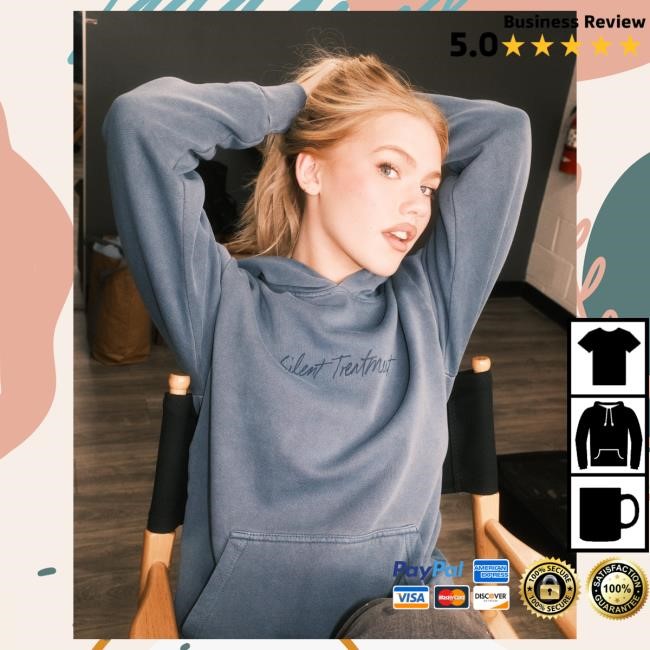 Official Freya Skye Shop Collegiate Freya Skye Silent Treatment Hoodie Pebble