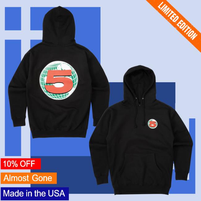Official Channel 5 Merch Store Channel 5 Canal Cinco | Black Attractive Hoodie Channel 5 Apparel Clothing Shop