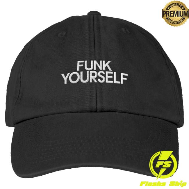 Official Merchbar Chromeo Funk Yourself Dad Cap Black Merch Bar Chromeo